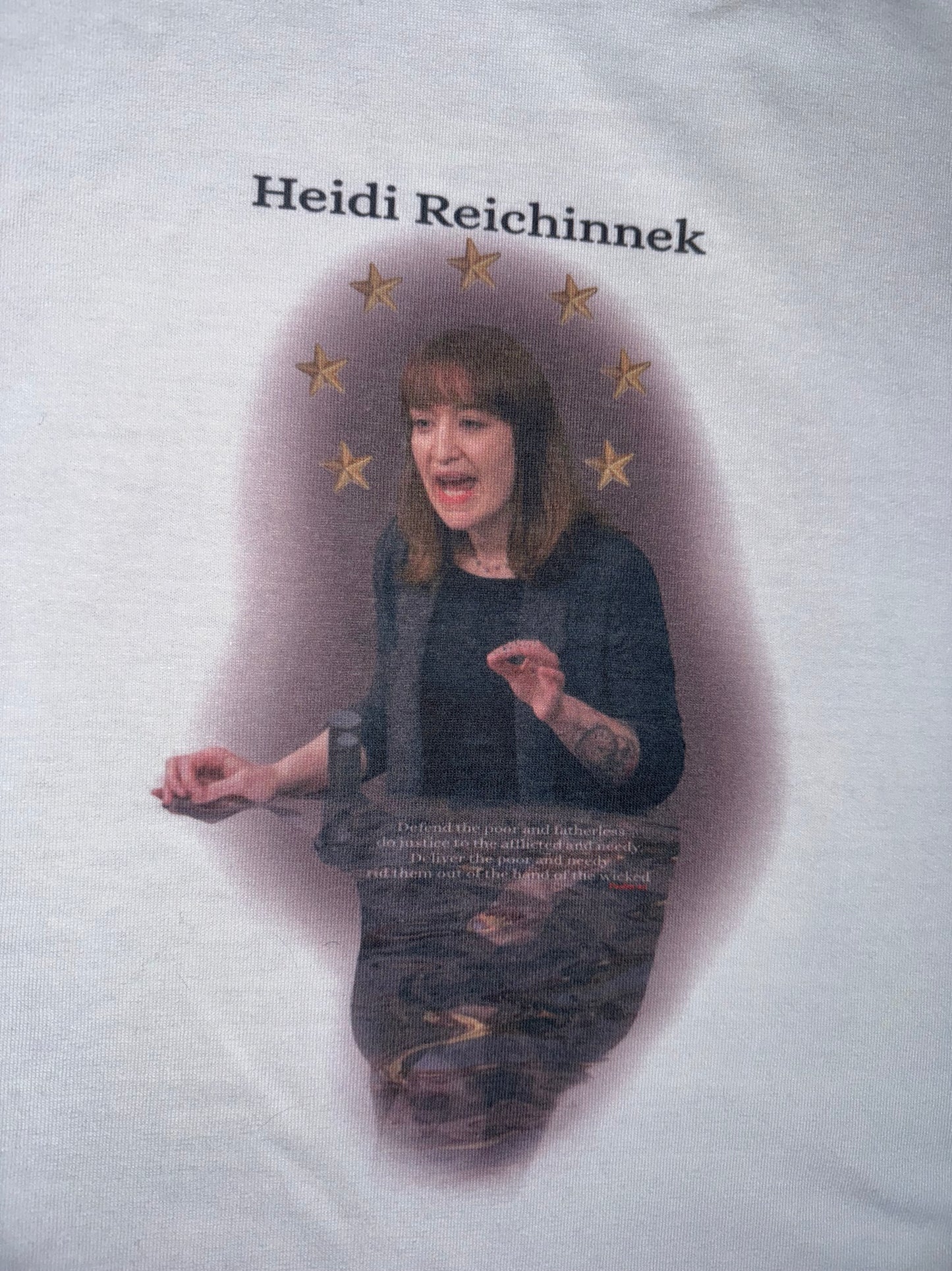 DIE LINKE SUPPORT shirt HEIDI REICHINNEK GREGOR GYSI