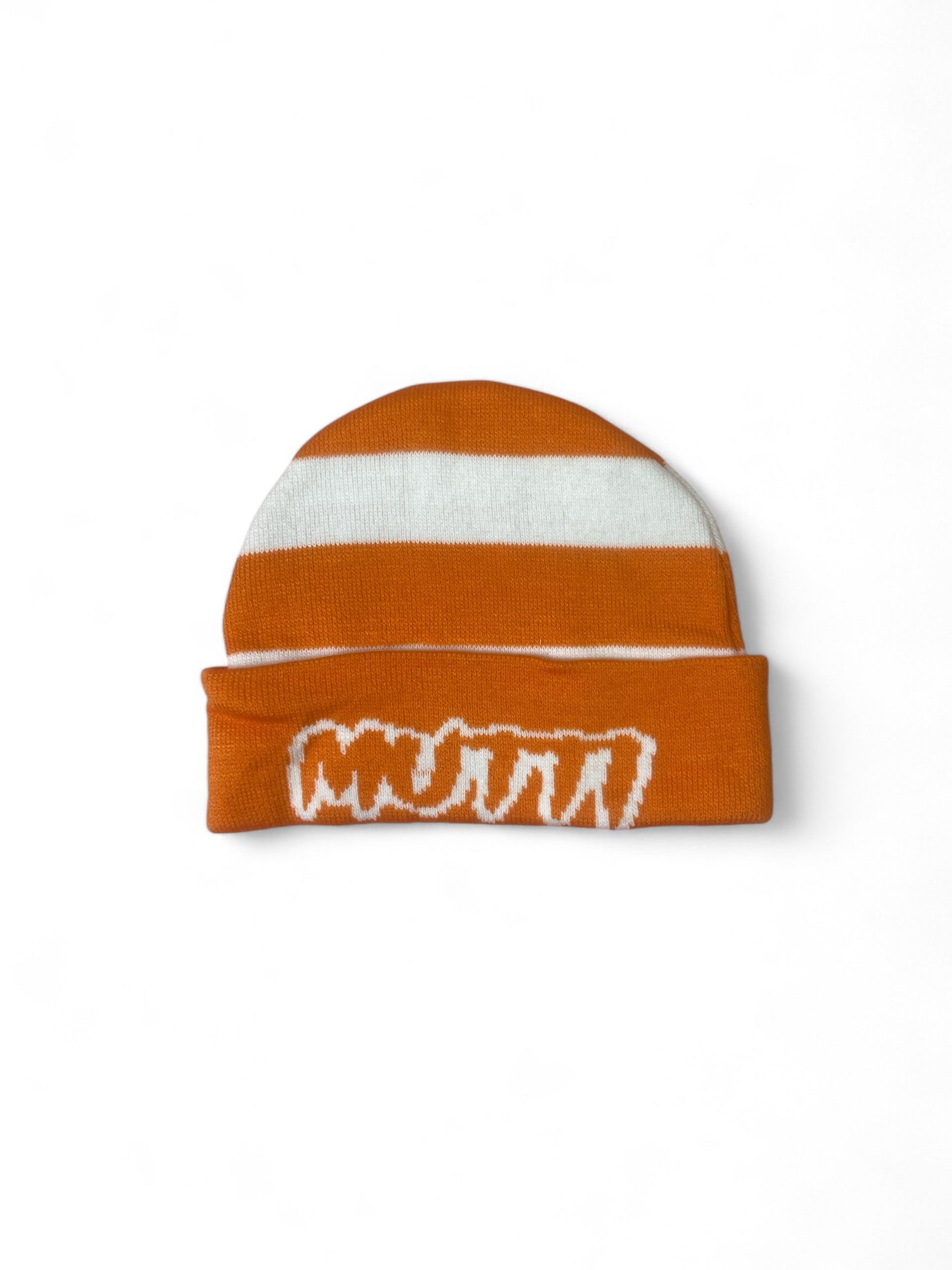 mutti orange beanie