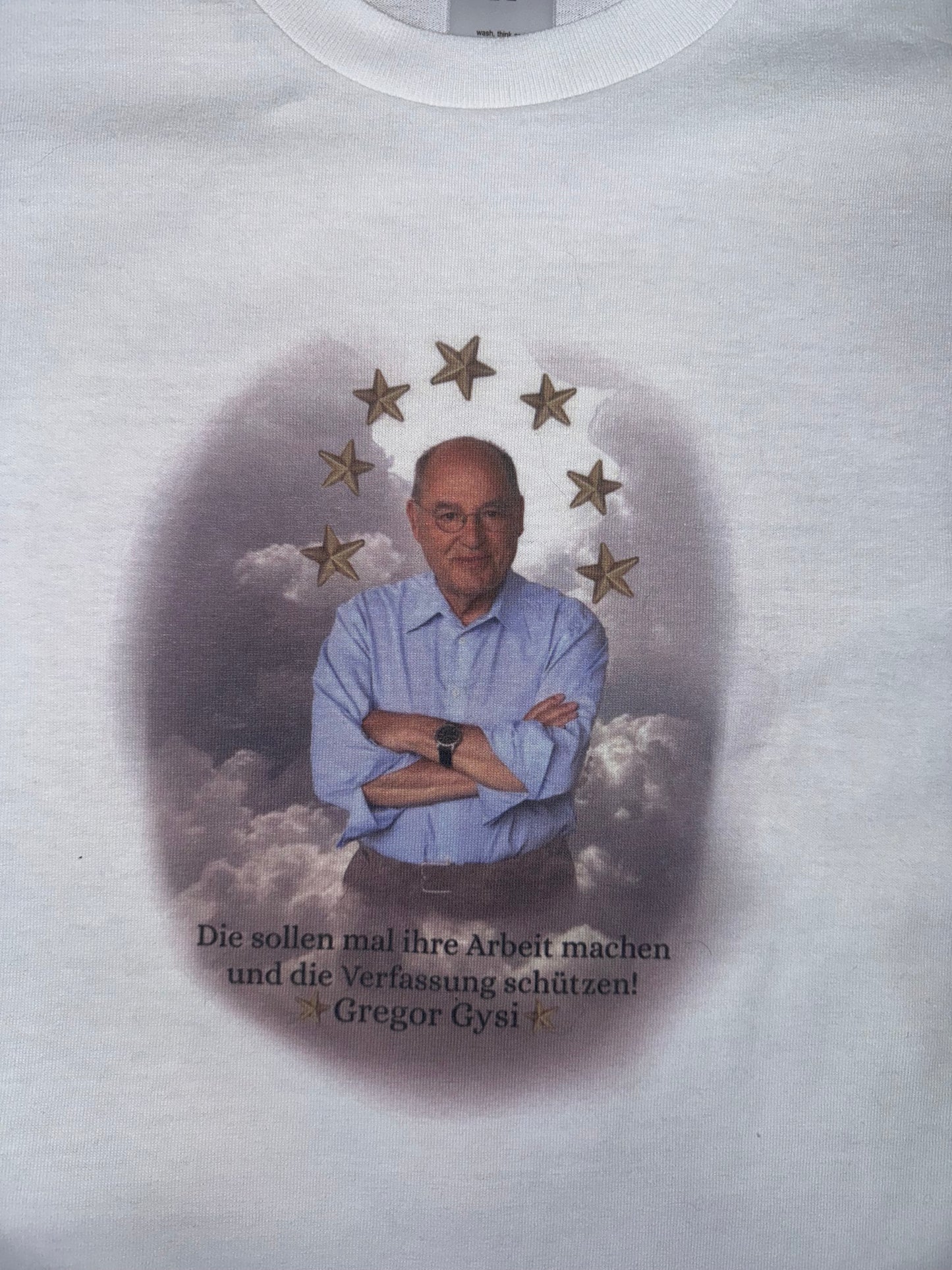 DIE LINKE SUPPORT shirt HEIDI REICHINNEK GREGOR GYSI