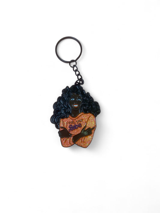 not your babe keyring