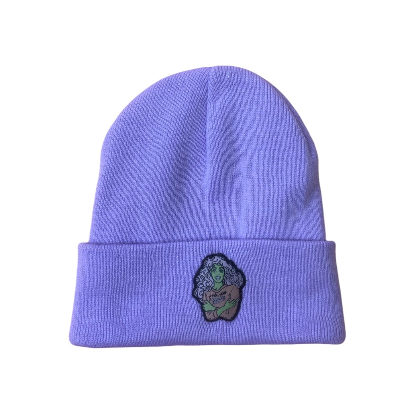 not your babe lavender beanie