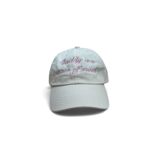 DADDY IS A STATE OF MIND cap / rosa